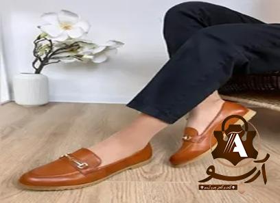 کفش رسمی زنانه چرم طبیعی | قیمت مناسب خرید عالی