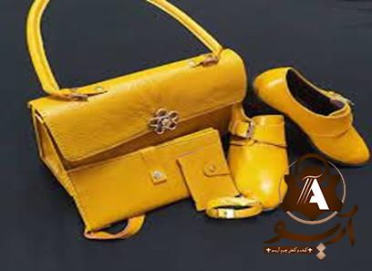 خرید کیف و کفش زرد زنانه با قیمت استثنایی